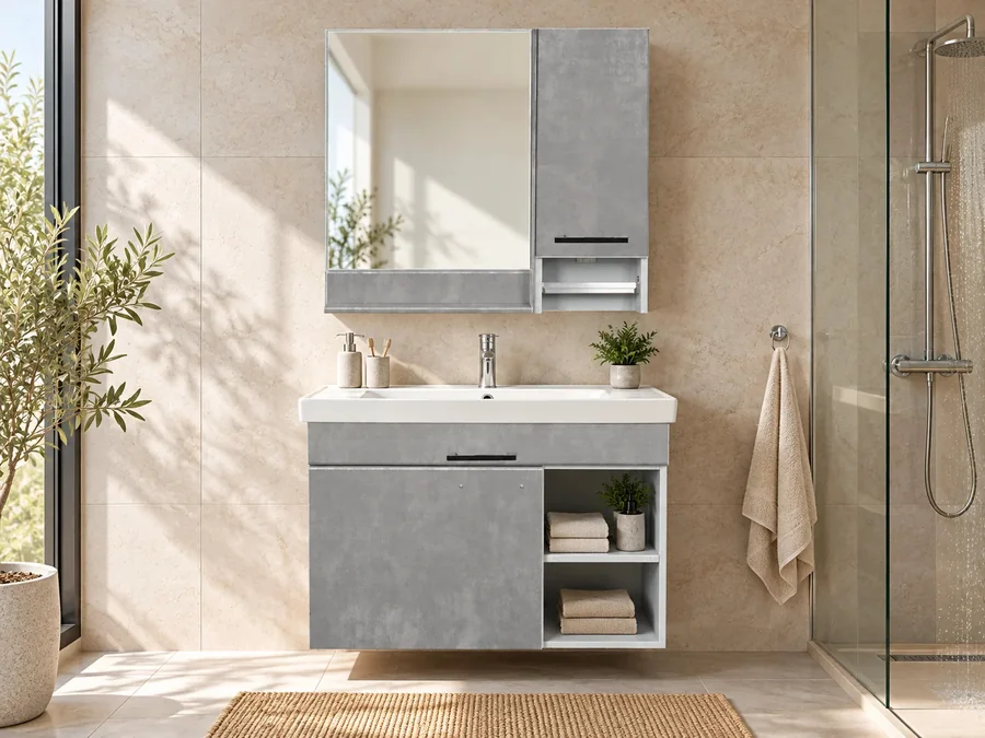 KEURIVA Ege in a bathroom setting