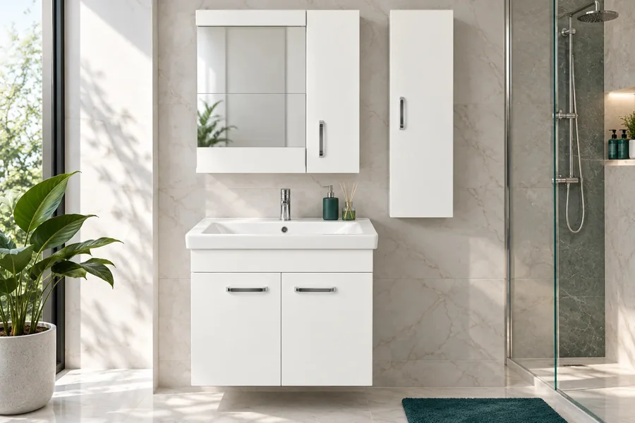 KEURIVA Lux Sedef in a bathroom setting